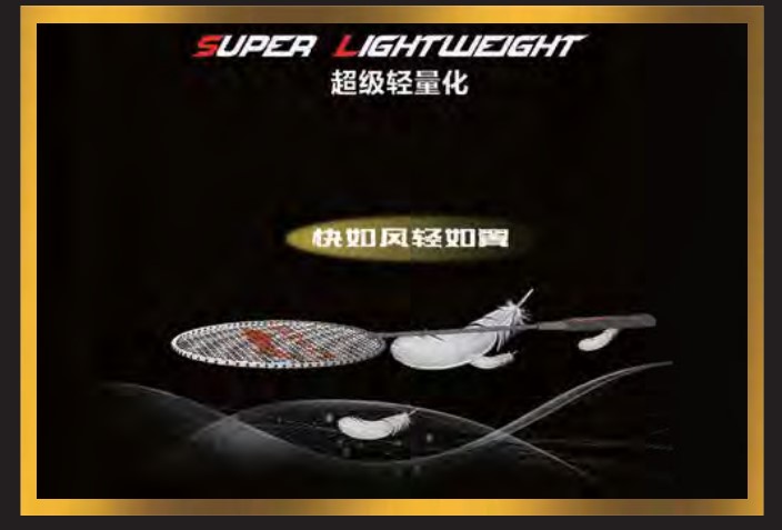 Super Lightweight - Vợt cầu lông Lining Aeronaut 7000I Hồng Đen chính hãng