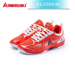 Giày Cầu Lông Kawasaki 3309 - Đỏ Chính Hãng